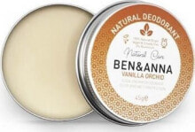Ben & Anna Vanilla Orchid Cream Deodorant Натуральный дезодорант крем 45 г