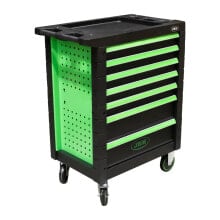 JBM 77.5x46.6x97 cm 7 drawer tool trolley - empty