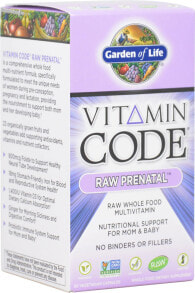 Vitamin and mineral complexes garden of Life Vitamin Code® RAW Prenatal -- 90 Vegetarian Capsules