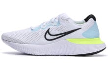 Nike Renew Run 2 编织 低帮 跑步鞋 男款 白蓝黄 / Кроссовки Nike Renew Run 2 CU3504-100