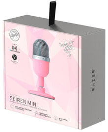 Razer Seiren Mini Розовый Настольный микрофон RZ19-03450200-R3M1