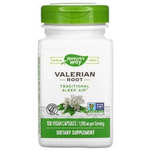 Nature's Way, Valerian Root, 1,590 mg, 180 Vegan Capsules