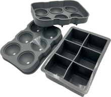 Dishes and molds for baking and baking