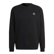 Men’s Sweatshirt without Hood Adidas ESSENTIAL CREW IA4828 Black