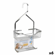 Shower Hanger Confortime 159126 Aluminium Antioxidant 27,8 x 11,6 x 49 cm (6 Units) (27,8 x 11,6 x 49 cm)