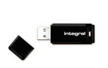 Integral 64GB USB2.0 DRIVE BLACK USB флеш накопитель USB тип-A 2.0 Черный INFD64GBBLK