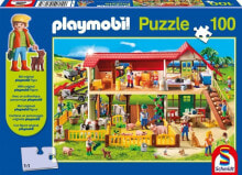 Детские развивающие пазлы Schmidt Spiele Puzzle Playmobil Farma + figurka