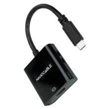 NANOCABLE 10.16.4102-BK USB-C To HDMI Adapter