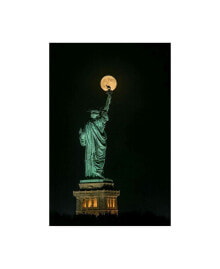 Trademark Global hua Zhu Statue of Liberty Icon Canvas Art - 37