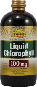 Суперфуды Dynamic Health Liquid Chlorophyll  Растительная настойка хлорофилла 100 мг 473 мл