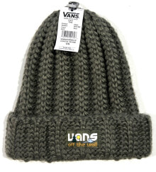 Купить женские головные уборы Vans: Vans Coastal Green Cuffed Beanie Knit Cap Women's One Size NEW