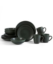 Stone Lain grao 16 Piece Dinnerware Set, Service for 4