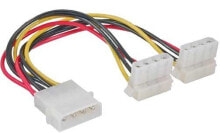 Компьютерные кабели и коннекторы inLine 29659W внутренний силовой кабель 0,2 m
