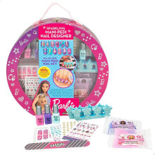 CRA-Z-ART Manicure And Pedicure Case With Barbie Accessories