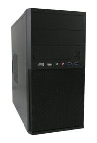 Компьютерные корпуса для игровых ПК LC-Power 2004MB Micro Tower Черный LC-2004MB-ON