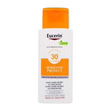 Eucerin Sun Sensitive Protect Sun Lotion SPF50+ 150 ml sonnenschutz wasserfest unisex