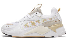 PUMA RS-X Mono Metal 抗磨损 复古 低帮 运动休闲鞋 女款 白金 / Кроссовки PUMA RS-X Mono Metal 374669-02