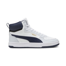 Puma Caven 2.0 Mid 39229109 Mens White Leather Lifestyle Sneakers Shoes купить онлайн