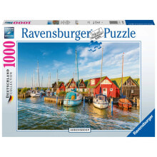 Puzzle Romantische Hafenwelt