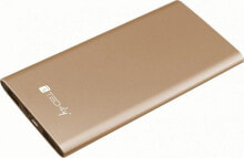 Powerbank Techly Powerbank Techly 5000mAH 2xUSB złoty