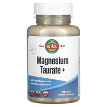 Магний kAL, Magnesium Taurate +, 200 mg, 90 Tablets