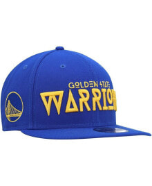 New Era men's Royal Golden State Warriors Rocker 9FIFTY Snapback Hat
