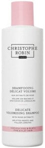 Купить шампуни для волос Christophe Robin: Delicate Volumising Shampoo with Rose Extracts