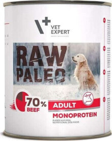 VET EXPERT VETEXPERT RAW PALEO Adult Monoprotein Beef WOŁOWINA 800g