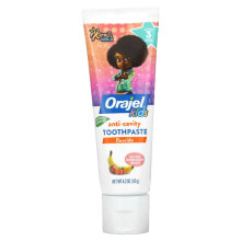 Orajel, Kids, Karma's World, фторидная зубная паста, для детей от 2 до 10 лет, натуральная жевательная резинка, 119 г (4,2 унции)