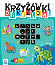 Aksjomat Krzyżówki obrazkowe z wesołym żółwikiem 6+ 39204