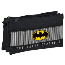 PERONA Batman Triple Pocket Pencil Case Knight DC Comics