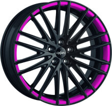 Колесный диск литой Oxigin 19 Oxspoke black custom foil 8.5x18 ET42 - LK5/114.3 ML72.6