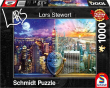 Schmidt Spiele Puzzle PQ 1000 Lars Stewart Wenecja dzień/noc G3
