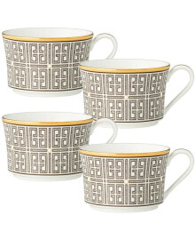 Noritake infinity 4 Piece Cup Set, Service for 4