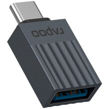 Купить запчасти и расходные материалы для мототехники Rapoo: RAPOO 11403 USB-C To USB-A Adapter