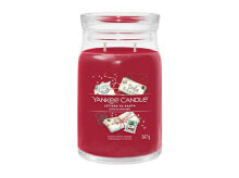 Aromatic candle Signature glass large Letters To Santa 567 g