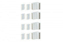 Profiles and connectors for LED strips pAULMANN 706.15 - Connection module - White - Plastic - - Universal - III