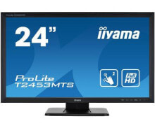 Купить мониторы Iiyama: Iiyama ProLite T2453MTS-B1 - 59.9 cm (23.6") - 250 cd/m² - Full HD - VA - 16:9 - 1920 x 1080 pixels