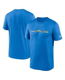 Nike men's Powder Blue Los Angeles Chargers Horizontal Lockup Legend T-shirt