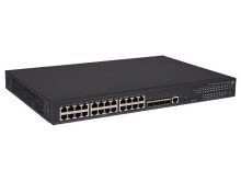 Маршрутизаторы и коммутаторы hewlett Packard Enterprise 5130-24G-PoE+-4SFP+ (370W) EI Управляемый L3 Gigabit Ethernet (10/100/1000) Черный 1U Питание по Ethernet (PoE) JG936A