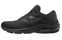 Mizuno Wave Inspire 17 舒适耐磨跑步鞋 女款 黑 / Кроссовки Mizuno Wave Inspire 17 J1GD214409