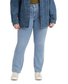 Levi's trendy Plus Size High-Rise Bootcut-Leg Jeans