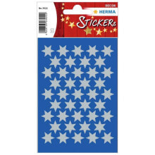 BANDAI Sticker Decor Stars. Silver Ø14 Mm