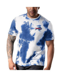 Купить мужские футболки и майки MSX by Michael Strahan: Men's Royal Buffalo Bills Freestyle Tie-Dye T-shirt