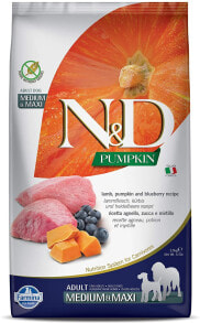 Сухие корма для собак farmina Natural & Delicious Pumpkin Formula Lamb and Blueberry Adult Medium/Large 12 kg