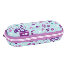 MILAN Semi-Rigid Oval Pencil Case Sea Special Series