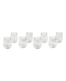 TarHong tritan Montana Stemless Drinkware Set 18 oz., Set of 8