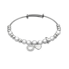 Браслеты stainless steel bracelet Hot Diamonds Emozioni Faux Mother of Pearl DC129