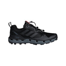 Мужская спортивная обувь для треккинга Мужские кроссовки спортивные треккинговые черные текстильные низкие демисезонные Adidas Terrex Fast Gtxsurround