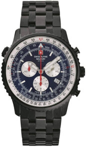 Купить мужские наручные часы Swiss Alpine Military by Grovana: Chronograph наручные часы Swiss Alpine Military Herren 7078.9175